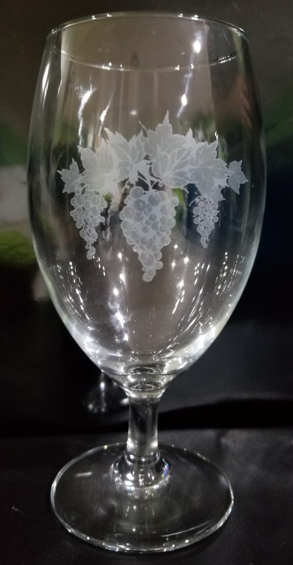 Custom Printed Wine Glass