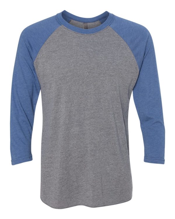 Next Level - Unisex Tri-Blend Three Quarter Sleeve Baseball Raglan Tee - Image 20