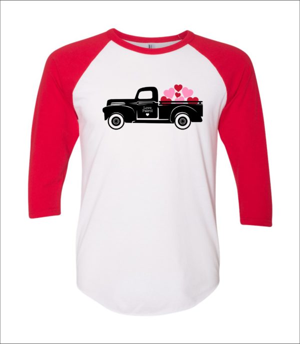 Valentine Youth Raglan T-shirts