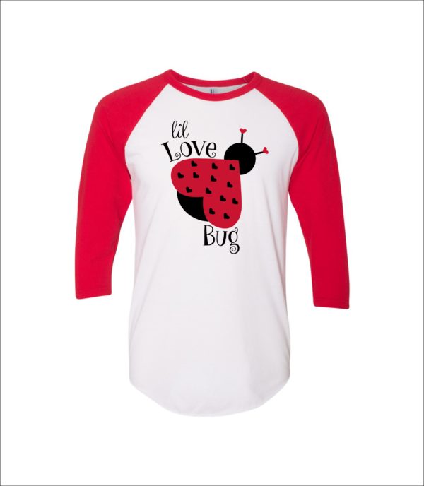 Valentine Youth Raglan T-shirts - Image 3