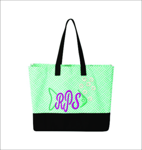 Brookson Bay - Pattern Beach Tote - Image 18