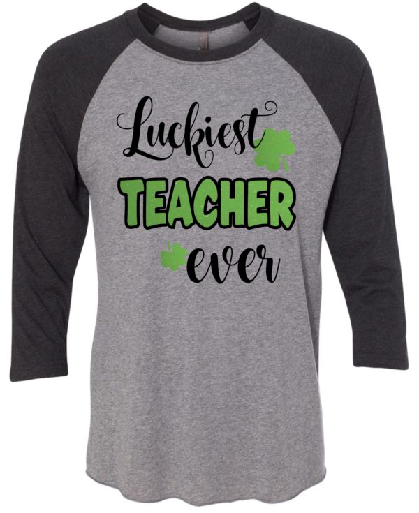 St. Patrick's Day Teacher Raglans - Image 6